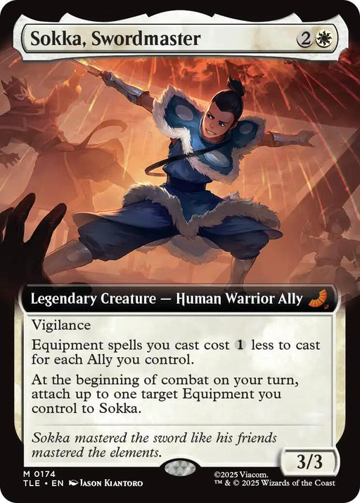 Sokka, Swordmaster (Extended Art)