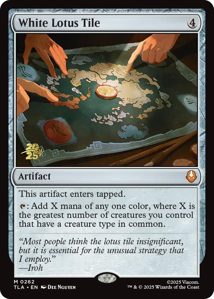 White Lotus Tile