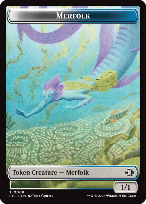 Shapeshifter // Merfolk Double-Sided Token (Back)