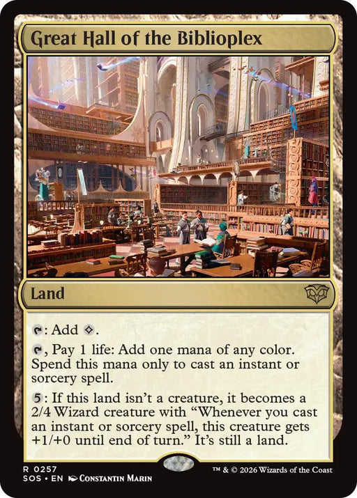Great Hall of the Biblioplex