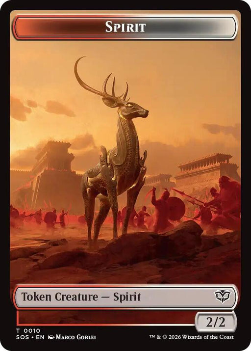 Fractal (0004) // Spirit (0010) Double-Sided Token (Back)