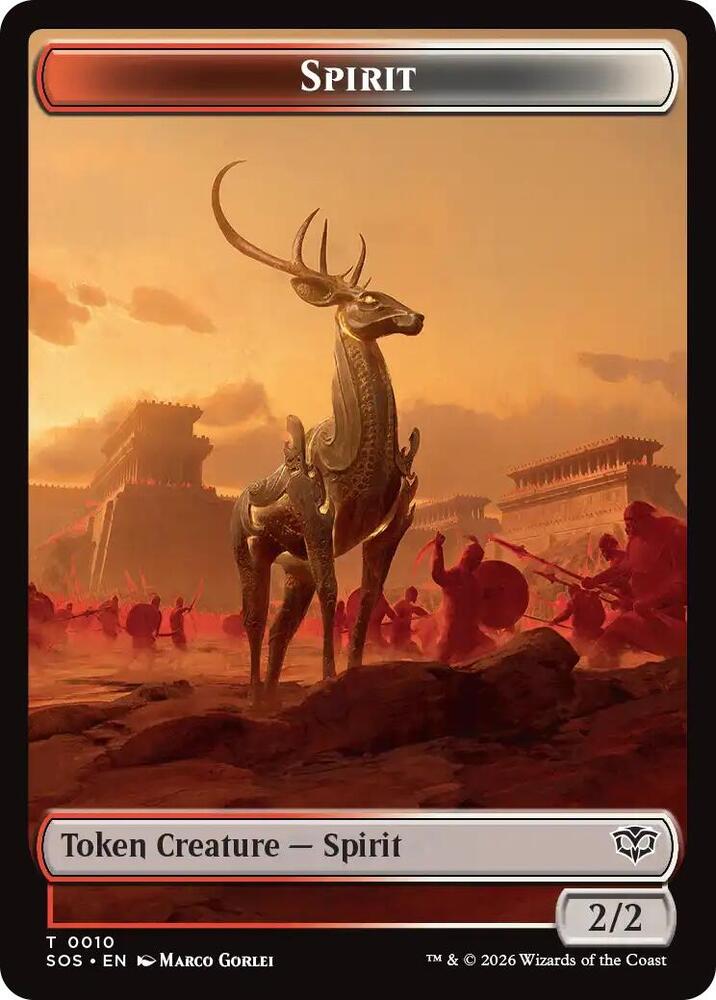 Inkling (0006) // Spirit (0010) Double-Sided Token (Back)