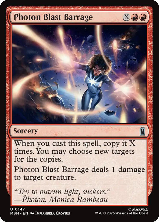 Photon Blast Barrage