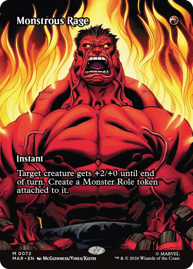 Monstrous Rage (Borderless)