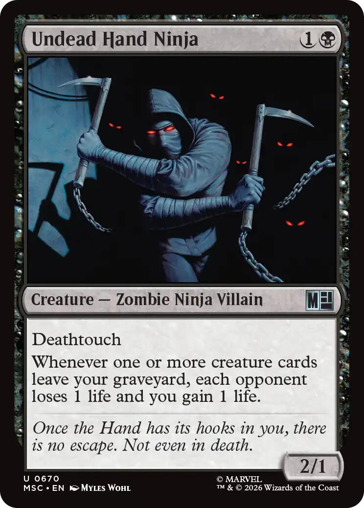 Undead Hand Ninja