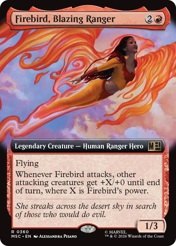 Firebird, Blazing Ranger (Extended Art)