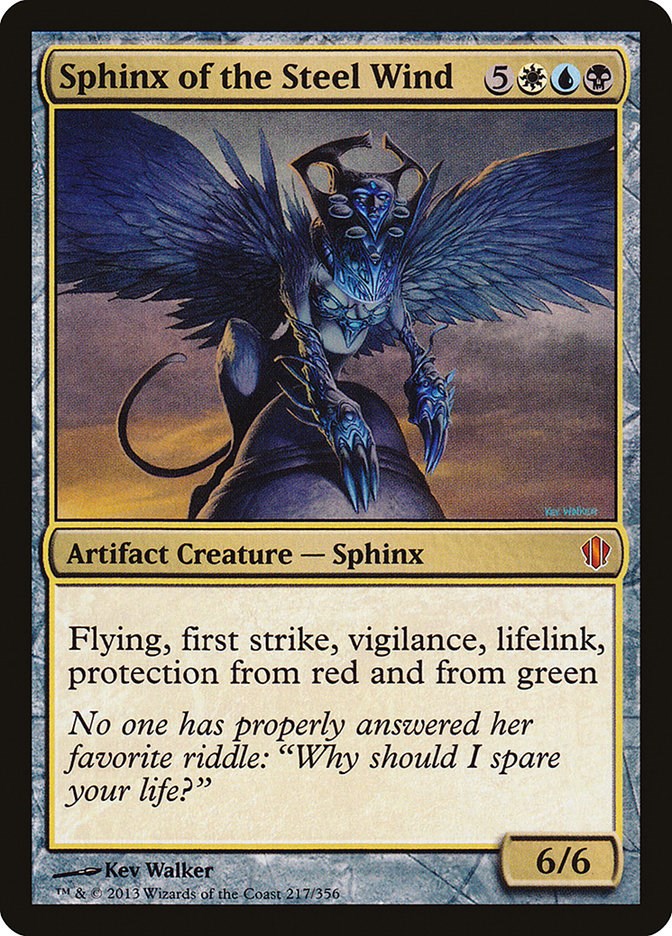 Sphinx of the Steel Wind [C13 - 217]