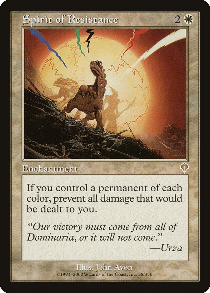 Spirit of Resistance [INV - 38]