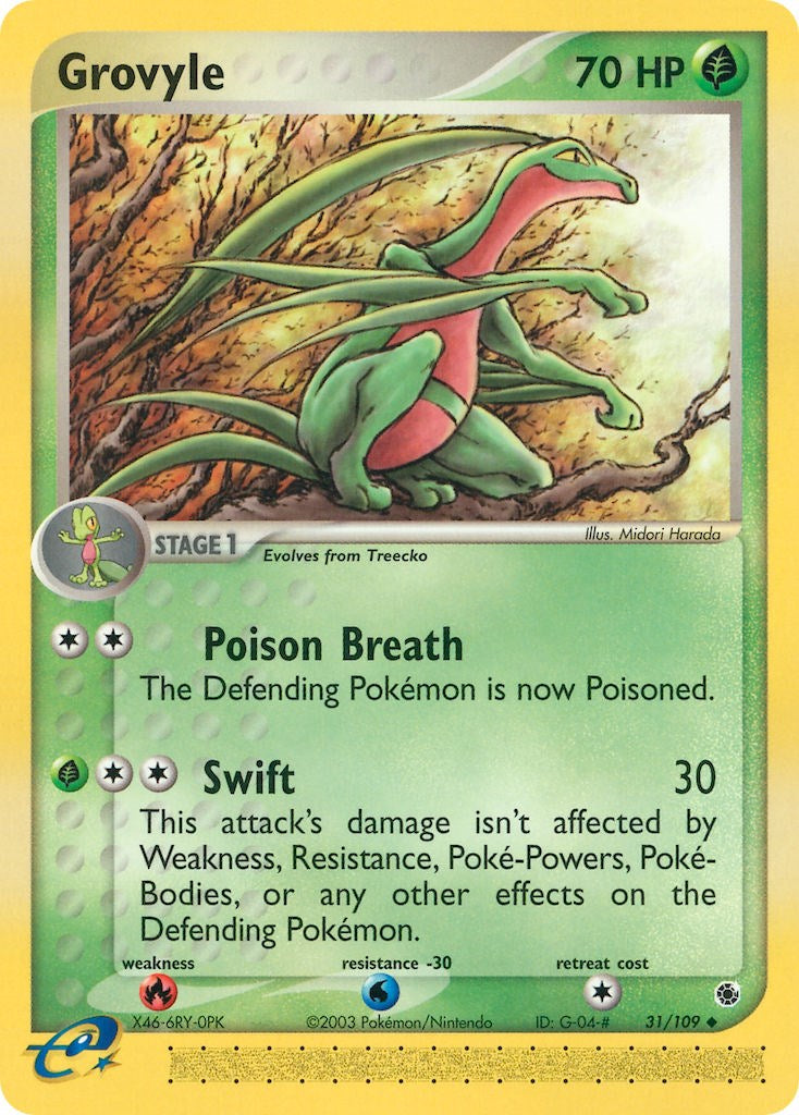Grovyle - 31/109 [RS - 31/109]