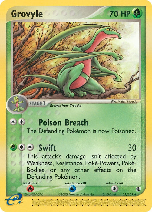 Grovyle - 31/109 [RS - 31/109]