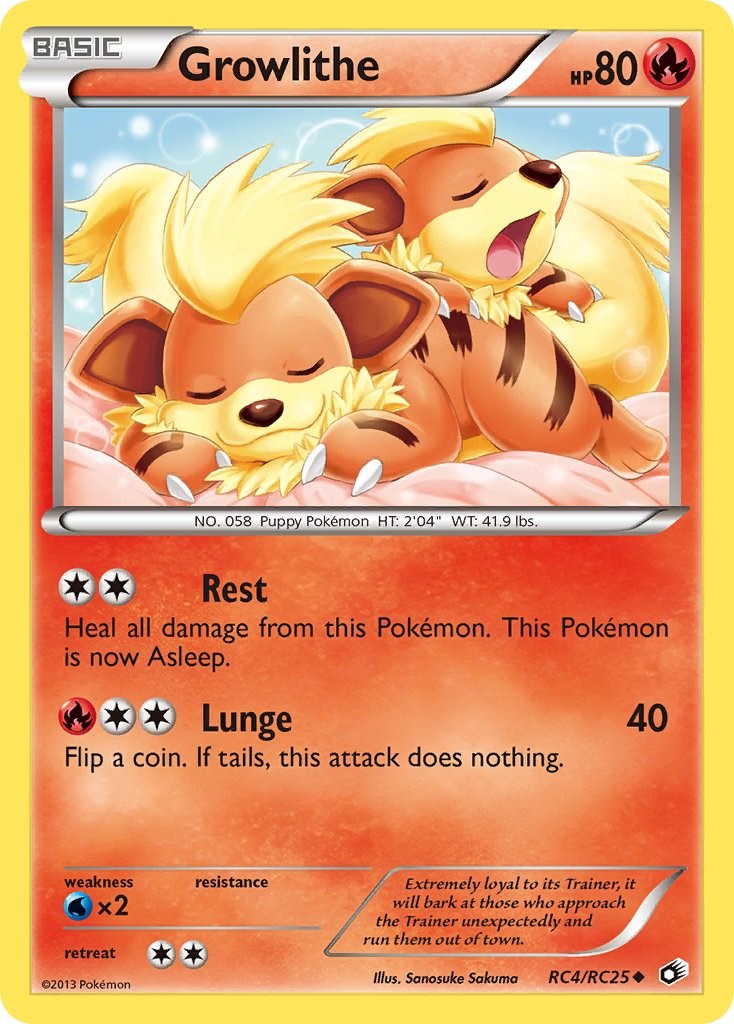 Growlithe [LTR - RC4/RC25]