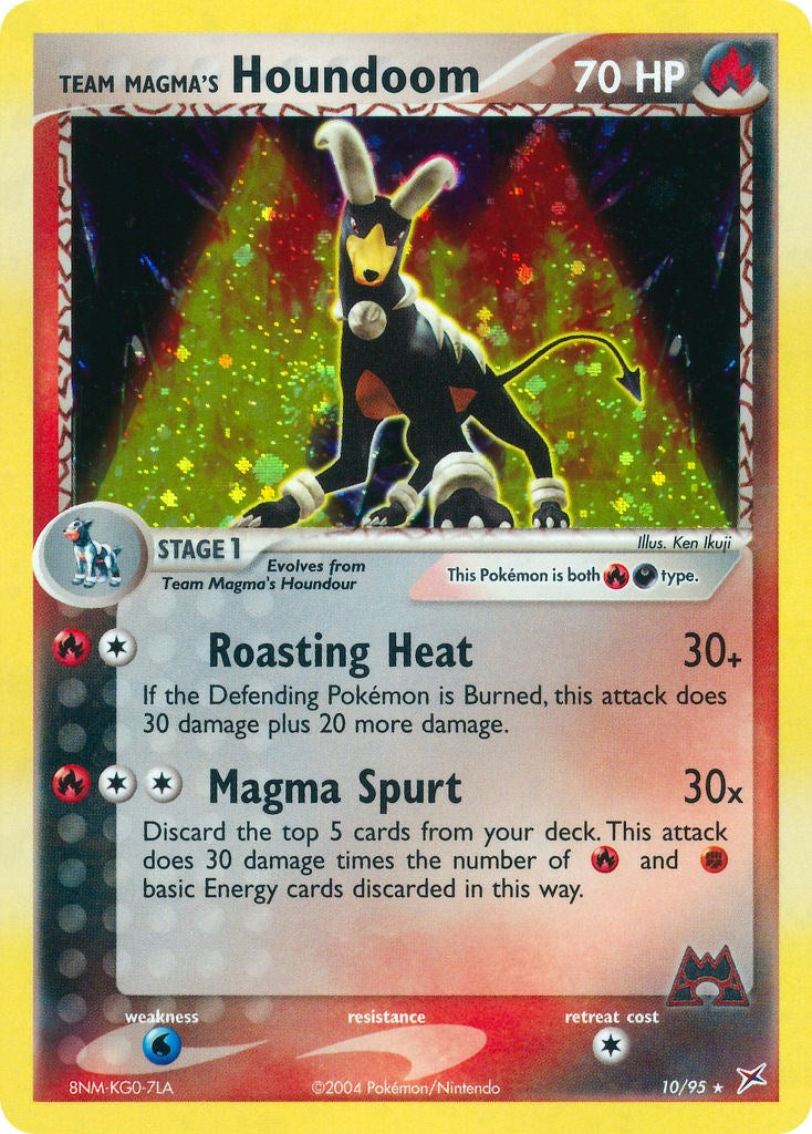 Team Magma's Houndoom - 10/95 [MA - 010]