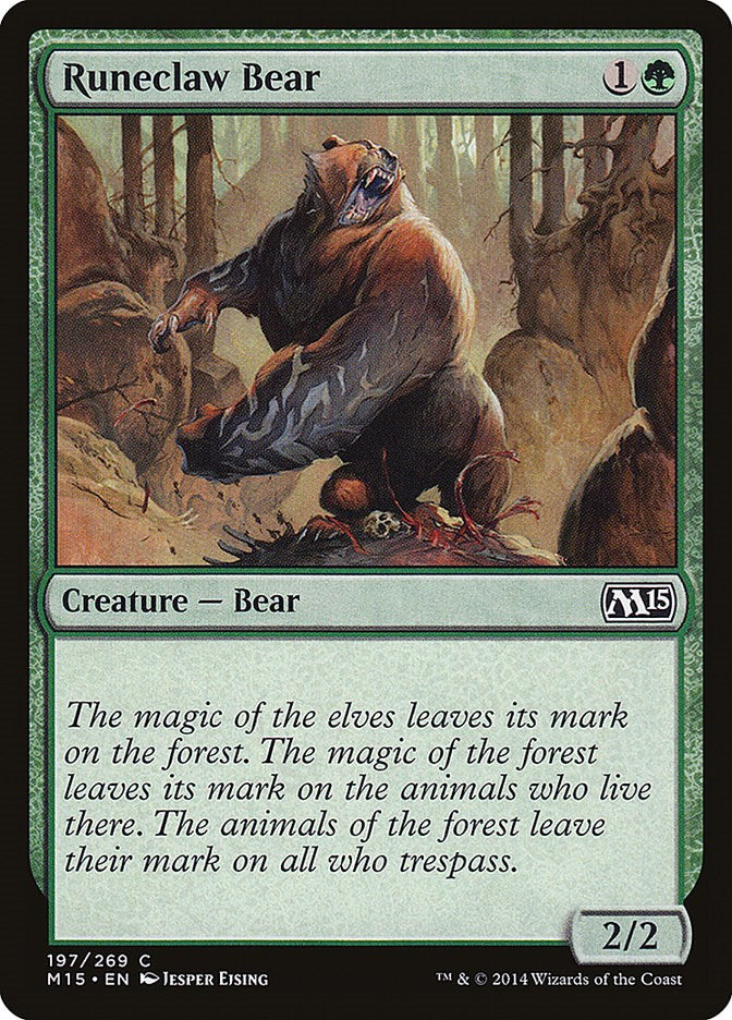 Runeclaw Bear [M15 - 197]