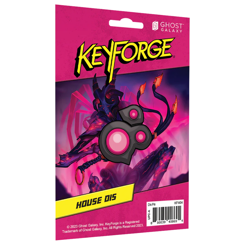KeyForge: House Dis - Enamel Pin
