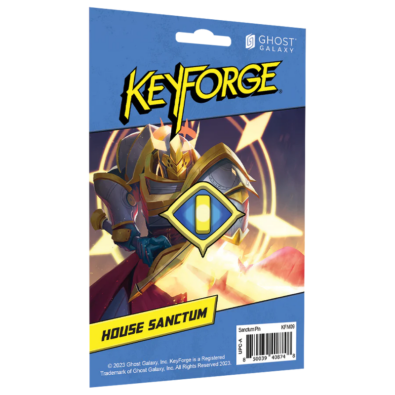 KeyForge: House Sanctum - Enamel Pin