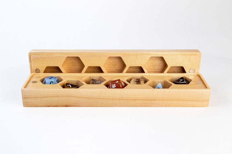 Wood Dice Cases: Vault Style 3 Woods Available: Maple