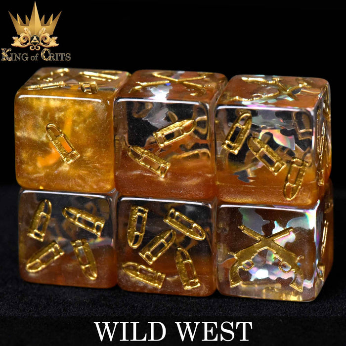 Wild West - 11 Dice Set