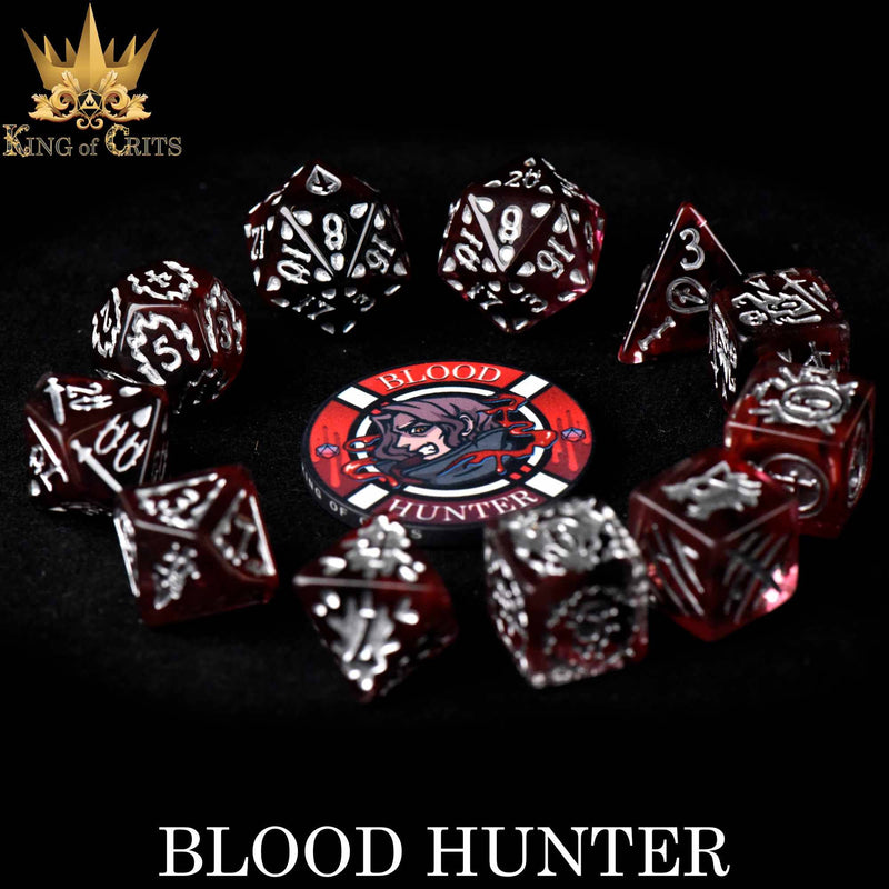 Blood Hunter - 11 Dice Set