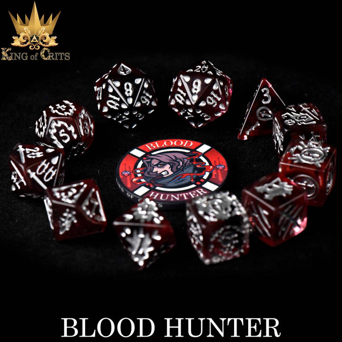 Blood Hunter - 11 Dice Set