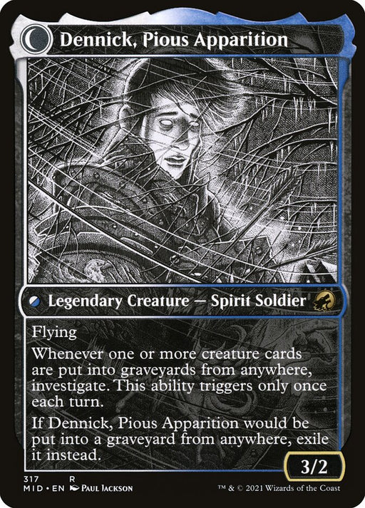 Dennick, Pious Apprentice (Showcase) (Back)