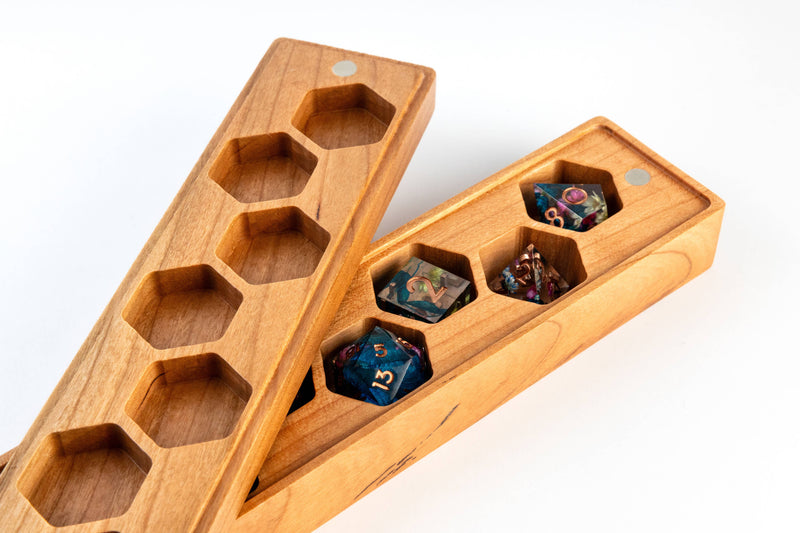 Wood Dice Cases: Vault Style 3 Woods Available: Maple