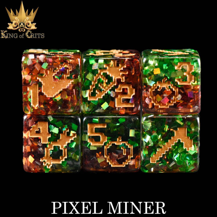 Pixel Miner - 11 Dice Set
