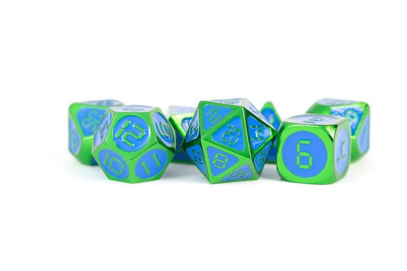 16mm Digital Metallic Dice Set