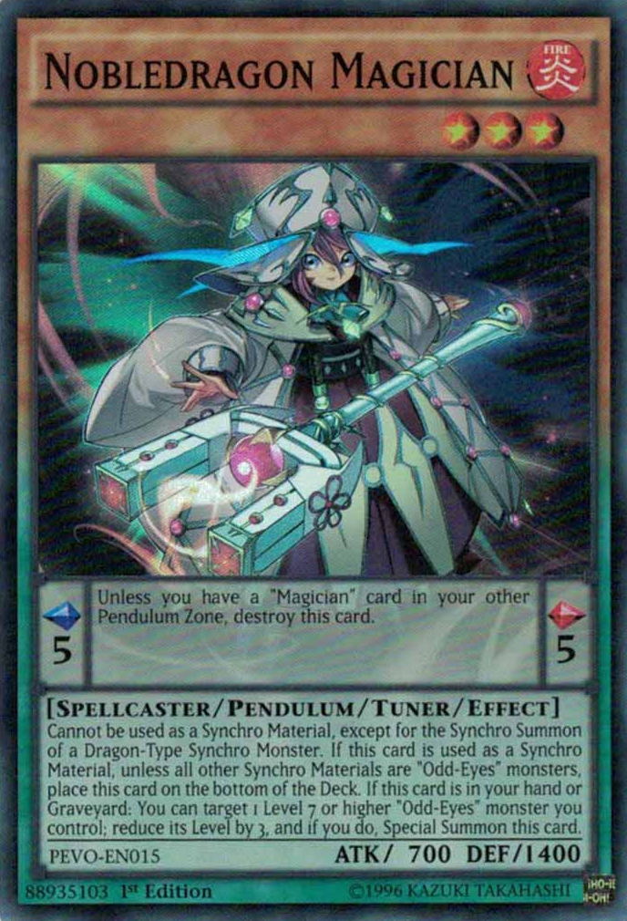 Nobledragon Magician [PEVO-EN015] Super Rare