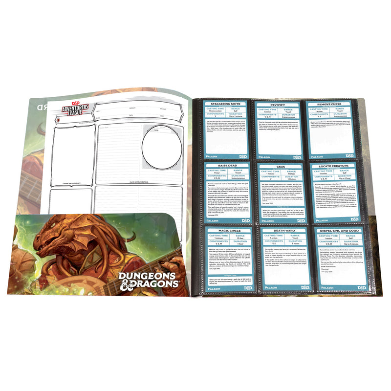 Class Folio with Stickers for Dungeons & Dragons (Bard)