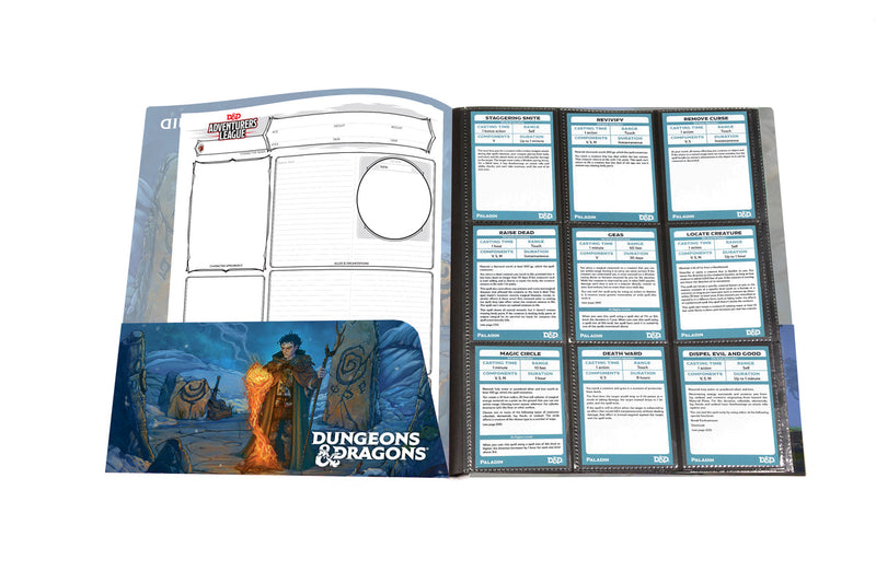 Class Folio with Stickers for Dungeons & Dragons (Druid)