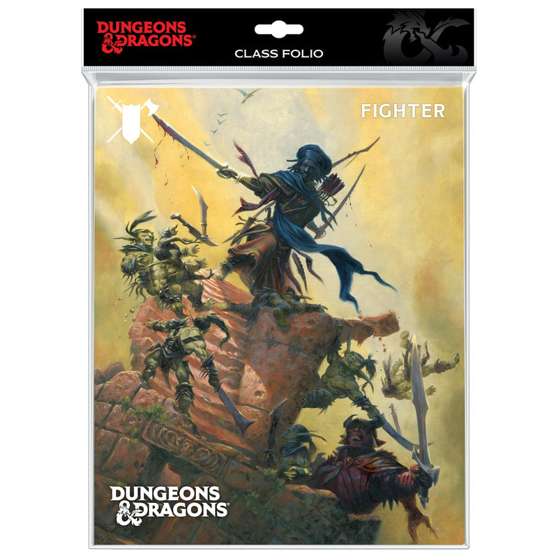 Class Folio with Stickers for Dungeons & Dragons (Fighter)