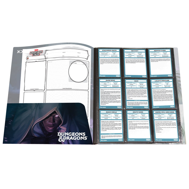 Class Folio with Stickers for Dungeons & Dragons (Warlock)