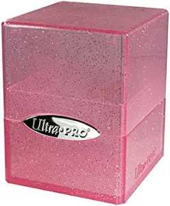 Satin Cube: Glitter Pink