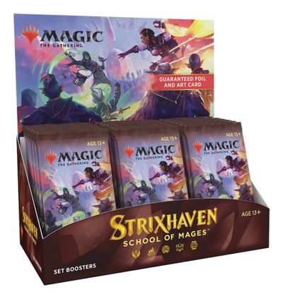 Magic the Gathering CCG: Strixhaven - School of Mages Set Booster Display (30)