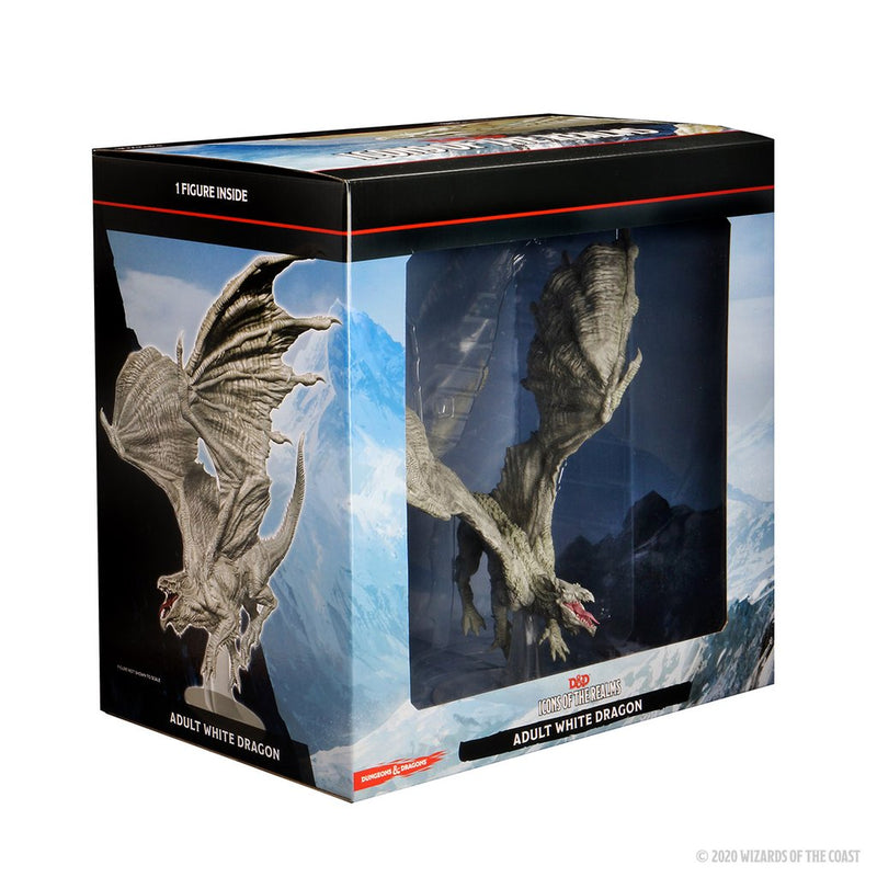 D&D Icons of the Realms - Adult White Dragon Premium Figure