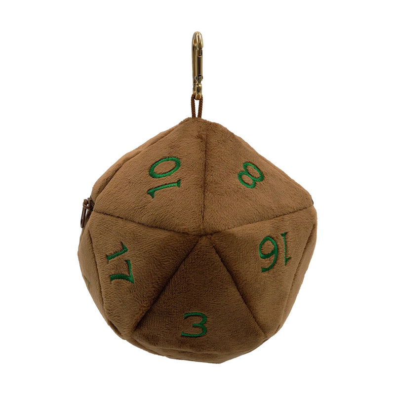 Ultra PRO: Dice Bag - Plush D20 (Feywild Copper & Green)