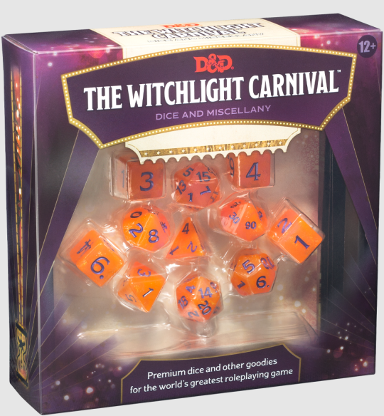 The Witchlight Carnival Dice & Miscellany