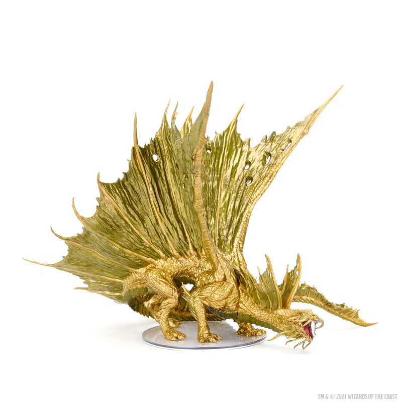 D&D Icons of the Realms - Adult Gold Dragon Premium Figure