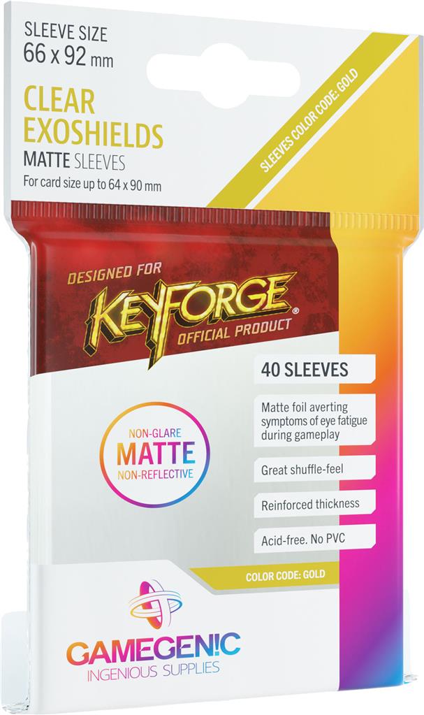 KeyForge: Matte Sleeves (40 Ct)