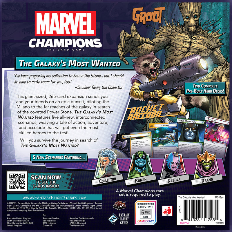 Marvel Champions The Card Game: The Galaxy's Most Wanted