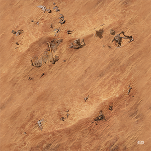 Stars Wars: Legion - Jakku Game Mat